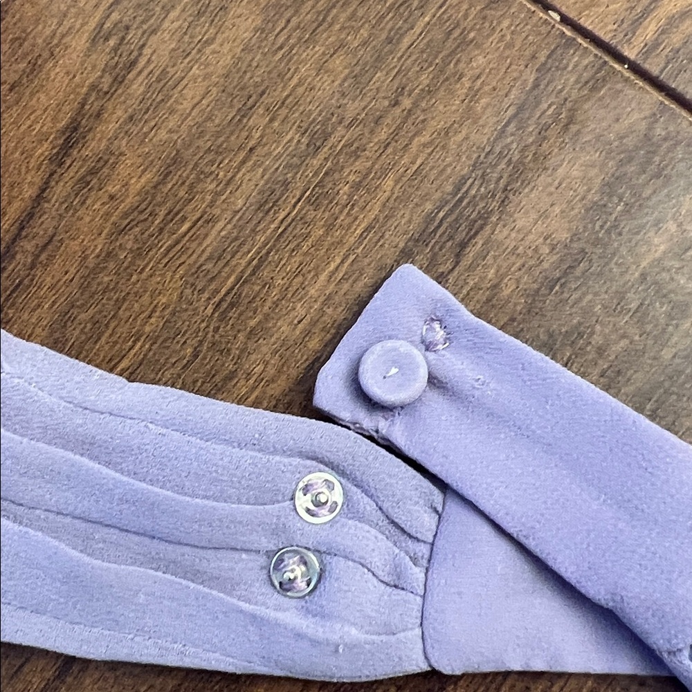 BCBGMaxAzria Elegant Lavender and Black Evening Gown - Picture 9 of 14